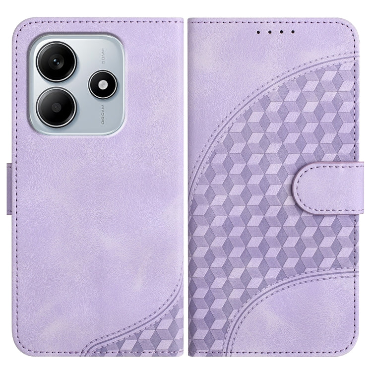 Elephant Head Embossed Phone Leather Case with Lanyard, For Redmi Note 14 4G 164.84mm, For Redmi Turbo 4 / Poco X7 Pro, For Redmi Note 14 Pro 4G, For Redmi Note 14 4G 163.25mm, For Redmi Note 14 5G, For Redmi Note 14 Pro+ 5G, For Redmi Note 14 Pro 5G  ...