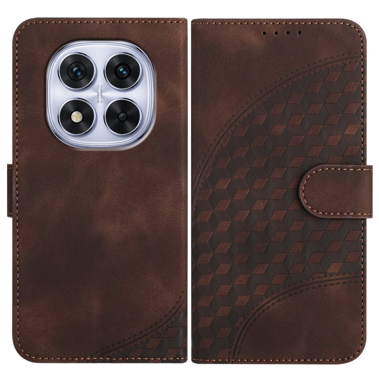 Elephant Head Embossed Phone Leather Case with Lanyard, For Redmi Note 14 4G 164.84mm, For Redmi Turbo 4 / Poco X7 Pro, For Redmi Note 14 Pro 4G, For Redmi Note 14 4G 163.25mm, For Redmi Note 14 5G, For Redmi Note 14 Pro+ 5G, For Redmi Note 14 Pro 5G  ...