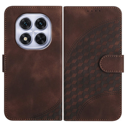 Elephant Head Embossed Phone Leather Case with Lanyard, For Redmi Note 14 4G 164.84mm, For Redmi Turbo 4 / Poco X7 Pro, For Redmi Note 14 Pro 4G, For Redmi Note 14 4G 163.25mm, For Redmi Note 14 5G, For Redmi Note 14 Pro+ 5G, For Redmi Note 14 Pro 5G  ...