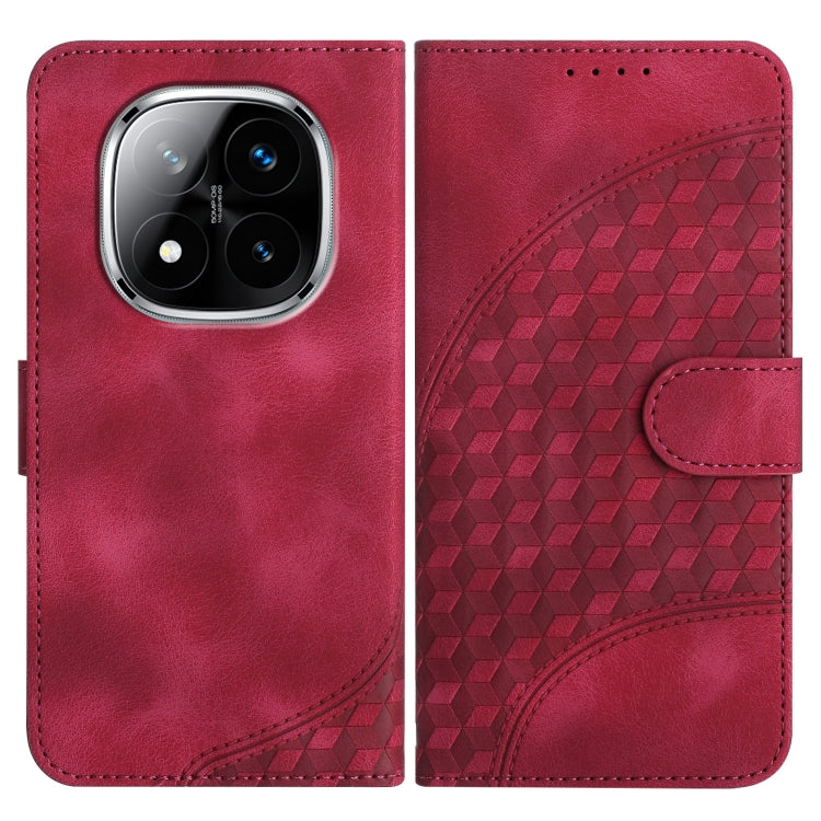 Elephant Head Embossed Phone Leather Case with Lanyard, For Redmi Note 14 4G 164.84mm, For Redmi Turbo 4 / Poco X7 Pro, For Redmi Note 14 Pro 4G, For Redmi Note 14 4G 163.25mm, For Redmi Note 14 5G, For Redmi Note 14 Pro+ 5G, For Redmi Note 14 Pro 5G  ...