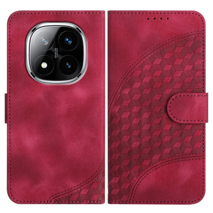 Elephant Head Embossed Phone Leather Case with Lanyard, For Redmi Note 14 4G 164.84mm, For Redmi Turbo 4 / Poco X7 Pro, For Redmi Note 14 Pro 4G, For Redmi Note 14 4G 163.25mm, For Redmi Note 14 5G, For Redmi Note 14 Pro+ 5G, For Redmi Note 14 Pro 5G  ...