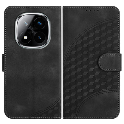 Elephant Head Embossed Phone Leather Case with Lanyard, For Redmi Note 14 4G 164.84mm, For Redmi Turbo 4 / Poco X7 Pro, For Redmi Note 14 Pro 4G, For Redmi Note 14 4G 163.25mm, For Redmi Note 14 5G, For Redmi Note 14 Pro+ 5G, For Redmi Note 14 Pro 5G  ...