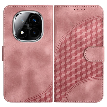Elephant Head Embossed Phone Leather Case with Lanyard, For Redmi Note 14 4G 164.84mm, For Redmi Turbo 4 / Poco X7 Pro, For Redmi Note 14 Pro 4G, For Redmi Note 14 4G 163.25mm, For Redmi Note 14 5G, For Redmi Note 14 Pro+ 5G, For Redmi Note 14 Pro 5G  ...