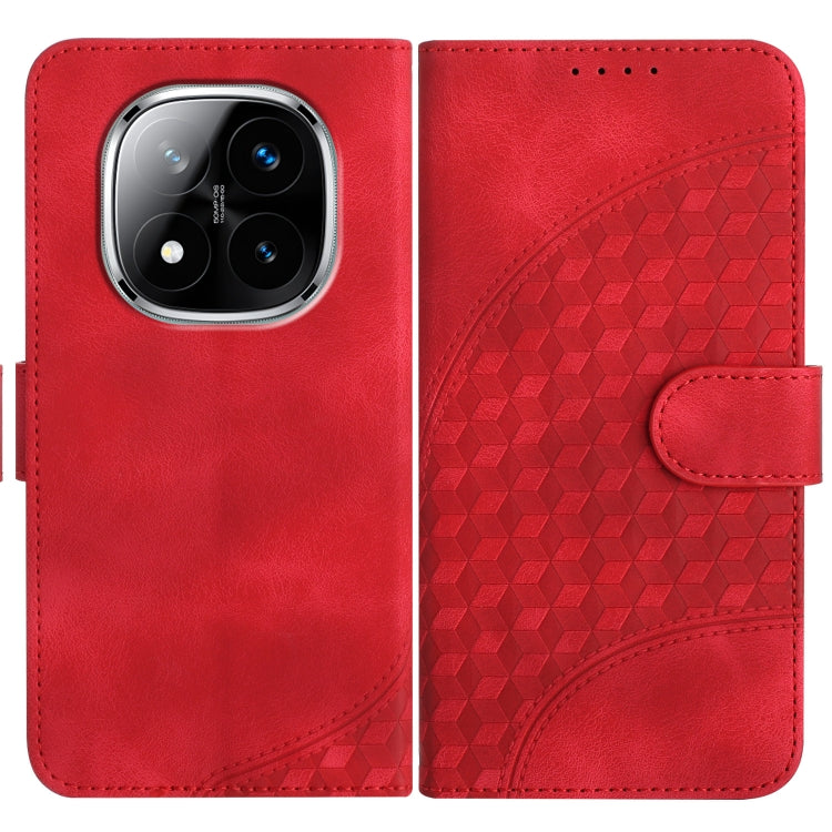 Elephant Head Embossed Phone Leather Case with Lanyard, For Redmi Note 14 4G 164.84mm, For Redmi Turbo 4 / Poco X7 Pro, For Redmi Note 14 Pro 4G, For Redmi Note 14 4G 163.25mm, For Redmi Note 14 5G, For Redmi Note 14 Pro+ 5G, For Redmi Note 14 Pro 5G  ...