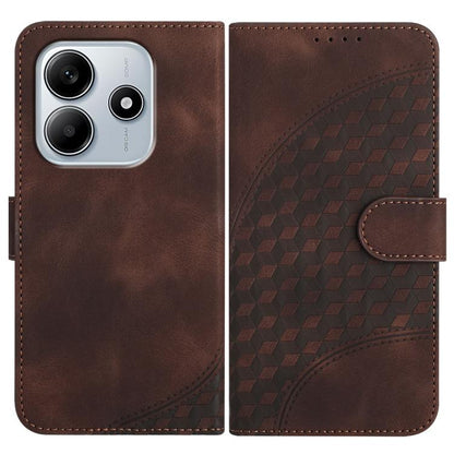 Elephant Head Embossed Phone Leather Case with Lanyard, For Redmi Note 14 4G 164.84mm, For Redmi Turbo 4 / Poco X7 Pro, For Redmi Note 14 Pro 4G, For Redmi Note 14 4G 163.25mm, For Redmi Note 14 5G, For Redmi Note 14 Pro+ 5G, For Redmi Note 14 Pro 5G  ...