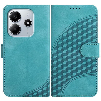 Elephant Head Embossed Phone Leather Case with Lanyard, For Redmi Note 14 4G 164.84mm, For Redmi Turbo 4 / Poco X7 Pro, For Redmi Note 14 Pro 4G, For Redmi Note 14 4G 163.25mm, For Redmi Note 14 5G, For Redmi Note 14 Pro+ 5G, For Redmi Note 14 Pro 5G  ...