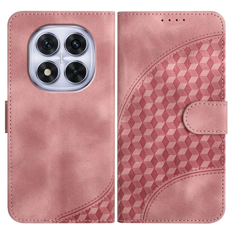 Elephant Head Embossed Phone Leather Case with Lanyard, For Redmi Note 14 4G 164.84mm, For Redmi Turbo 4 / Poco X7 Pro, For Redmi Note 14 Pro 4G, For Redmi Note 14 4G 163.25mm, For Redmi Note 14 5G, For Redmi Note 14 Pro+ 5G, For Redmi Note 14 Pro 5G  ...