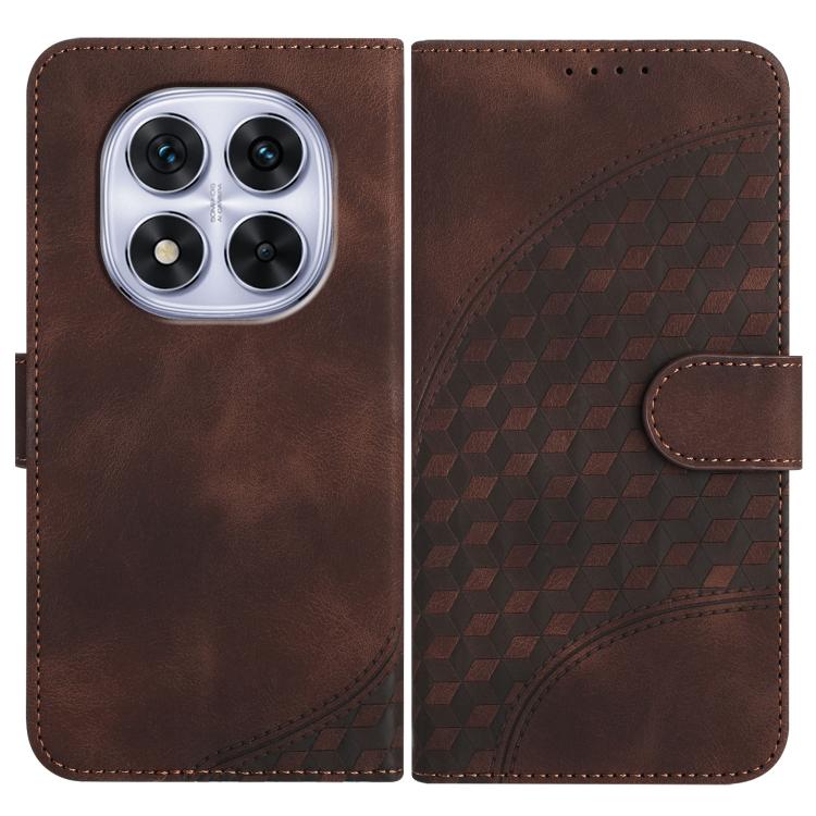 Elephant Head Embossed Phone Leather Case with Lanyard, For Redmi Note 14 4G 164.84mm, For Redmi Turbo 4 / Poco X7 Pro, For Redmi Note 14 Pro 4G, For Redmi Note 14 4G 163.25mm, For Redmi Note 14 5G, For Redmi Note 14 Pro+ 5G, For Redmi Note 14 Pro 5G  ...