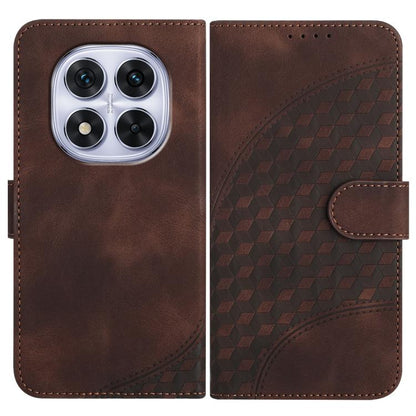 Elephant Head Embossed Phone Leather Case with Lanyard, For Redmi Note 14 4G 164.84mm, For Redmi Turbo 4 / Poco X7 Pro, For Redmi Note 14 Pro 4G, For Redmi Note 14 4G 163.25mm, For Redmi Note 14 5G, For Redmi Note 14 Pro+ 5G, For Redmi Note 14 Pro 5G  ...