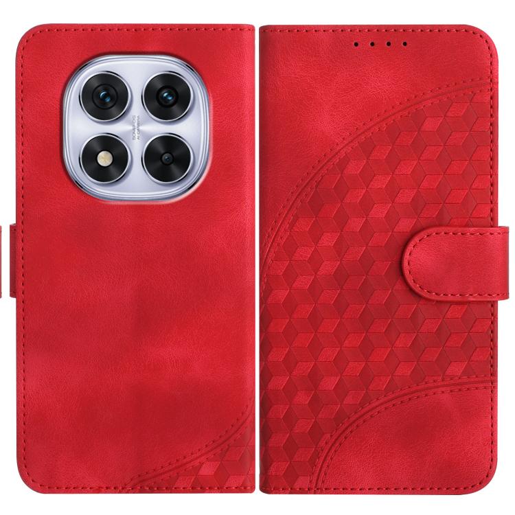Elephant Head Embossed Phone Leather Case with Lanyard, For Redmi Note 14 4G 164.84mm, For Redmi Turbo 4 / Poco X7 Pro, For Redmi Note 14 Pro 4G, For Redmi Note 14 4G 163.25mm, For Redmi Note 14 5G, For Redmi Note 14 Pro+ 5G, For Redmi Note 14 Pro 5G  ...