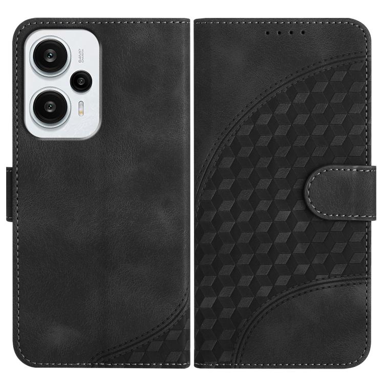 Elephant Head Embossed Phone Leather Case with Lanyard, For Redmi Note 14 4G 164.84mm, For Redmi Turbo 4 / Poco X7 Pro, For Redmi Note 14 Pro 4G, For Redmi Note 14 4G 163.25mm, For Redmi Note 14 5G, For Redmi Note 14 Pro+ 5G, For Redmi Note 14 Pro 5G  ...