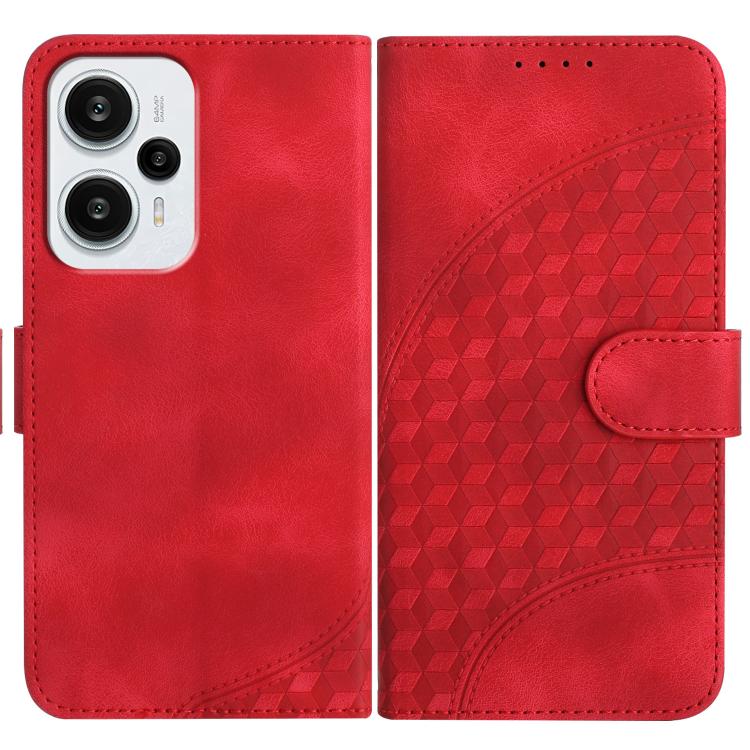 Elephant Head Embossed Phone Leather Case with Lanyard, For Redmi Note 14 4G 164.84mm, For Redmi Turbo 4 / Poco X7 Pro, For Redmi Note 14 Pro 4G, For Redmi Note 14 4G 163.25mm, For Redmi Note 14 5G, For Redmi Note 14 Pro+ 5G, For Redmi Note 14 Pro 5G  ...