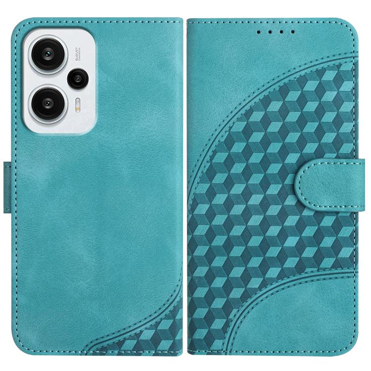 Elephant Head Embossed Phone Leather Case with Lanyard, For Redmi Note 14 4G 164.84mm, For Redmi Turbo 4 / Poco X7 Pro, For Redmi Note 14 Pro 4G, For Redmi Note 14 4G 163.25mm, For Redmi Note 14 5G, For Redmi Note 14 Pro+ 5G, For Redmi Note 14 Pro 5G  ...