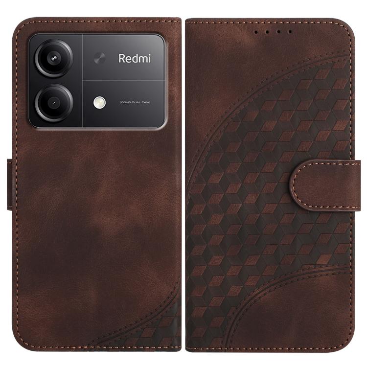 Elephant Head Embossed Phone Leather Case with Lanyard, For Redmi Note 14 4G 164.84mm, For Redmi Turbo 4 / Poco X7 Pro, For Redmi Note 14 Pro 4G, For Redmi Note 14 4G 163.25mm, For Redmi Note 14 5G, For Redmi Note 14 Pro+ 5G, For Redmi Note 14 Pro 5G  ...
