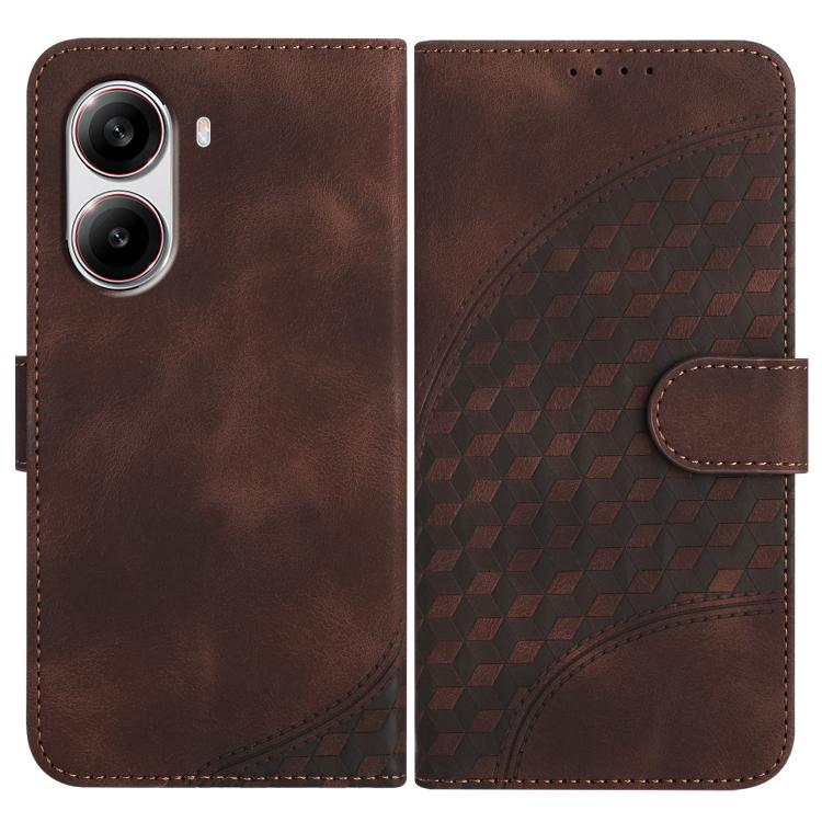 Elephant Head Embossed Phone Leather Case with Lanyard, For Redmi Note 14 4G 164.84mm, For Redmi Turbo 4 / Poco X7 Pro, For Redmi Note 14 Pro 4G, For Redmi Note 14 4G 163.25mm, For Redmi Note 14 5G, For Redmi Note 14 Pro+ 5G, For Redmi Note 14 Pro 5G  ...