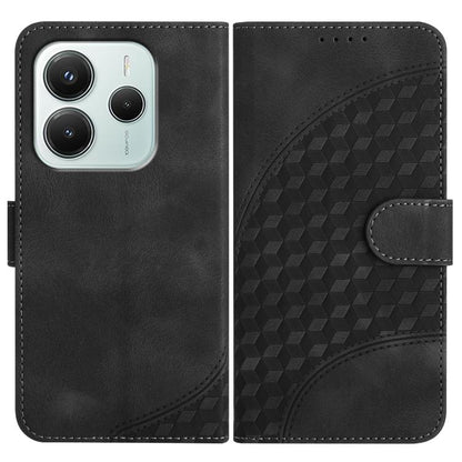 Elephant Head Embossed Phone Leather Case with Lanyard, For Redmi Note 14 4G 164.84mm, For Redmi Turbo 4 / Poco X7 Pro, For Redmi Note 14 Pro 4G, For Redmi Note 14 4G 163.25mm, For Redmi Note 14 5G, For Redmi Note 14 Pro+ 5G, For Redmi Note 14 Pro 5G  ...