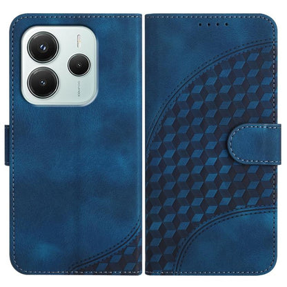 Elephant Head Embossed Phone Leather Case with Lanyard, For Redmi Note 14 4G 164.84mm, For Redmi Turbo 4 / Poco X7 Pro, For Redmi Note 14 Pro 4G, For Redmi Note 14 4G 163.25mm, For Redmi Note 14 5G, For Redmi Note 14 Pro+ 5G, For Redmi Note 14 Pro 5G  ...