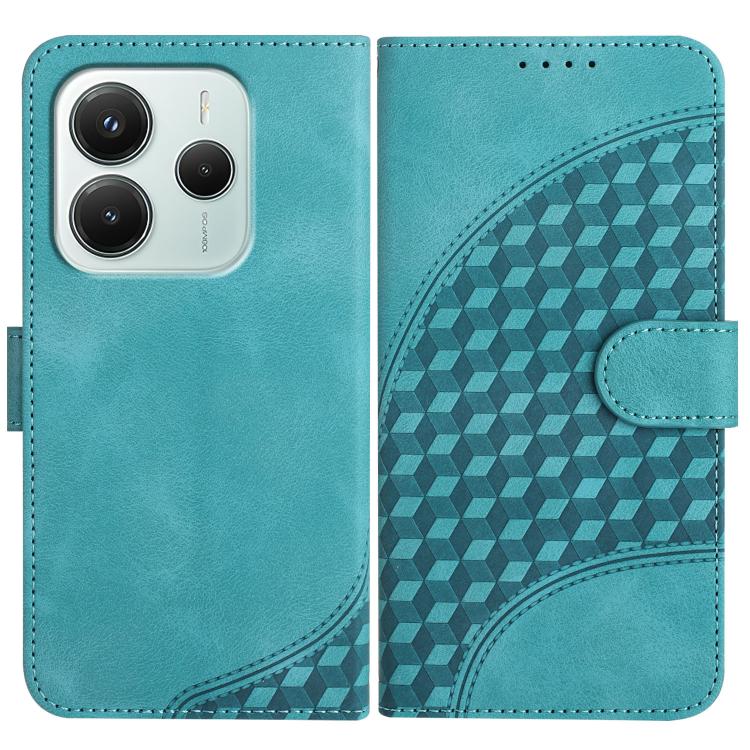 Elephant Head Embossed Phone Leather Case with Lanyard, For Redmi Note 14 4G 164.84mm, For Redmi Turbo 4 / Poco X7 Pro, For Redmi Note 14 Pro 4G, For Redmi Note 14 4G 163.25mm, For Redmi Note 14 5G, For Redmi Note 14 Pro+ 5G, For Redmi Note 14 Pro 5G  ...