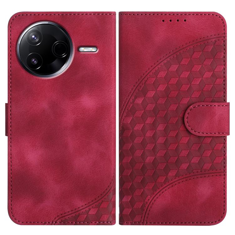 Elephant Head Embossed Phone Leather Case with Lanyard, For Redmi A7 Pro 171mm / Poco C85x 5G, For Redmi Turbo 5 Max / Poco X8 Pro Max, For Redmi Turbo 5 5G / Poco X8 Pro 5G, For Redmi Note 15 4G / 5G 164mm / Poco M8 5G                                 ...