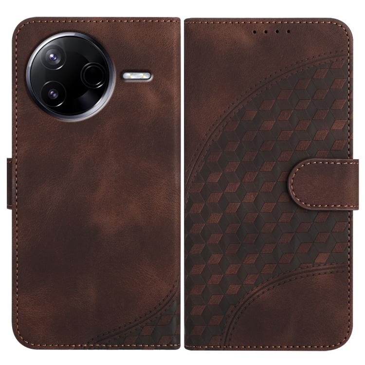 Elephant Head Embossed Phone Leather Case with Lanyard, For Redmi A7 Pro 171mm / Poco C85x 5G, For Redmi Turbo 5 Max / Poco X8 Pro Max, For Redmi Turbo 5 5G / Poco X8 Pro 5G, For Redmi Note 15 4G / 5G 164mm / Poco M8 5G                                 ...