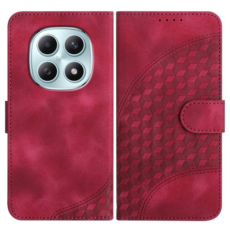 Elephant Head Embossed Phone Leather Case with Lanyard, For Redmi A7 Pro 171mm / Poco C85x 5G, For Redmi Turbo 5 Max / Poco X8 Pro Max, For Redmi Turbo 5 5G / Poco X8 Pro 5G, For Redmi Note 15 4G / 5G 164mm / Poco M8 5G                                 ...