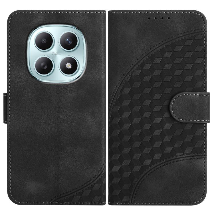 Elephant Head Embossed Phone Leather Case with Lanyard, For Redmi A7 Pro 171mm / Poco C85x 5G, For Redmi Turbo 5 Max / Poco X8 Pro Max, For Redmi Turbo 5 5G / Poco X8 Pro 5G, For Redmi Note 15 4G / 5G 164mm / Poco M8 5G                                 ...