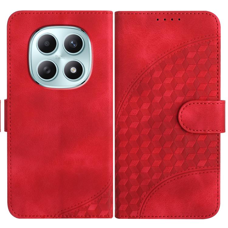 Elephant Head Embossed Phone Leather Case with Lanyard, For Redmi A7 Pro 171mm / Poco C85x 5G, For Redmi Turbo 5 Max / Poco X8 Pro Max, For Redmi Turbo 5 5G / Poco X8 Pro 5G, For Redmi Note 15 4G / 5G 164mm / Poco M8 5G                                 ...