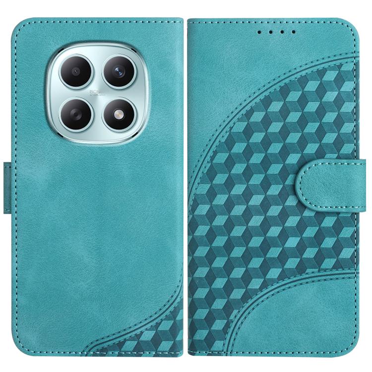 Elephant Head Embossed Phone Leather Case with Lanyard, For Redmi A7 Pro 171mm / Poco C85x 5G, For Redmi Turbo 5 Max / Poco X8 Pro Max, For Redmi Turbo 5 5G / Poco X8 Pro 5G, For Redmi Note 15 4G / 5G 164mm / Poco M8 5G                                 ...