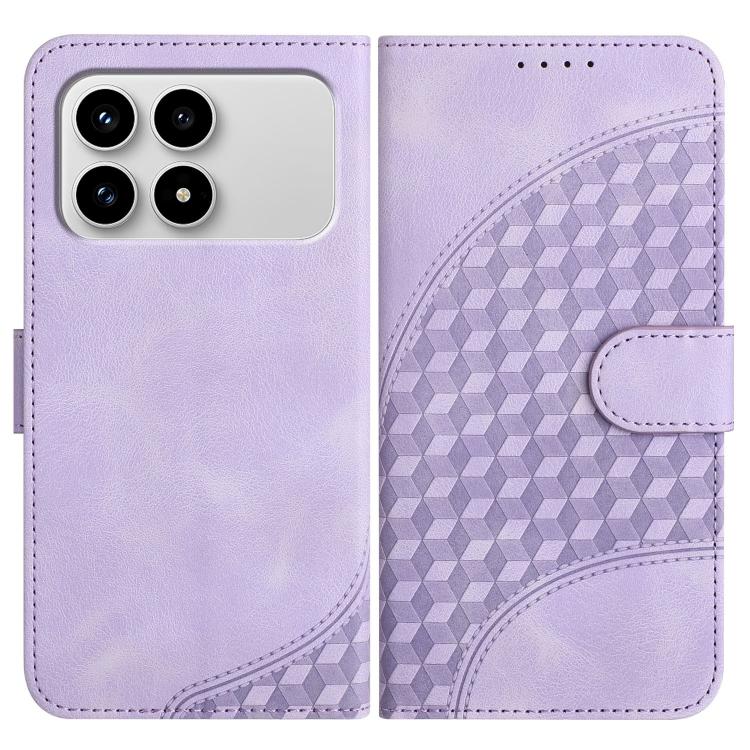 Elephant Head Embossed Phone Leather Case with Lanyard, For Redmi A7 Pro 171mm / Poco C85x 5G, For Redmi Turbo 5 Max / Poco X8 Pro Max, For Redmi Turbo 5 5G / Poco X8 Pro 5G, For Redmi Note 15 4G / 5G 164mm / Poco M8 5G                                 ...