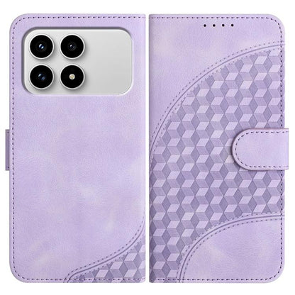 Elephant Head Embossed Phone Leather Case with Lanyard, For Redmi A7 Pro 171mm / Poco C85x 5G, For Redmi Turbo 5 Max / Poco X8 Pro Max, For Redmi Turbo 5 5G / Poco X8 Pro 5G, For Redmi Note 15 4G / 5G 164mm / Poco M8 5G                                 ...