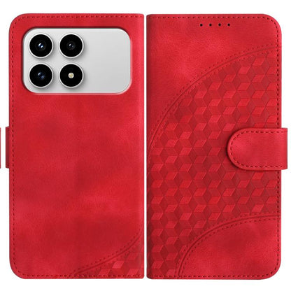 Elephant Head Embossed Phone Leather Case with Lanyard, For Redmi A7 Pro 171mm / Poco C85x 5G, For Redmi Turbo 5 Max / Poco X8 Pro Max, For Redmi Turbo 5 5G / Poco X8 Pro 5G, For Redmi Note 15 4G / 5G 164mm / Poco M8 5G                                 ...