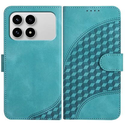 Elephant Head Embossed Phone Leather Case with Lanyard, For Redmi A7 Pro 171mm / Poco C85x 5G, For Redmi Turbo 5 Max / Poco X8 Pro Max, For Redmi Turbo 5 5G / Poco X8 Pro 5G, For Redmi Note 15 4G / 5G 164mm / Poco M8 5G                                 ...