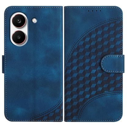 Elephant Head Embossed Phone Leather Case with Lanyard, For Redmi A7 Pro 171mm / Poco C85x 5G, For Redmi Turbo 5 Max / Poco X8 Pro Max, For Redmi Turbo 5 5G / Poco X8 Pro 5G, For Redmi Note 15 4G / 5G 164mm / Poco M8 5G                                 ...