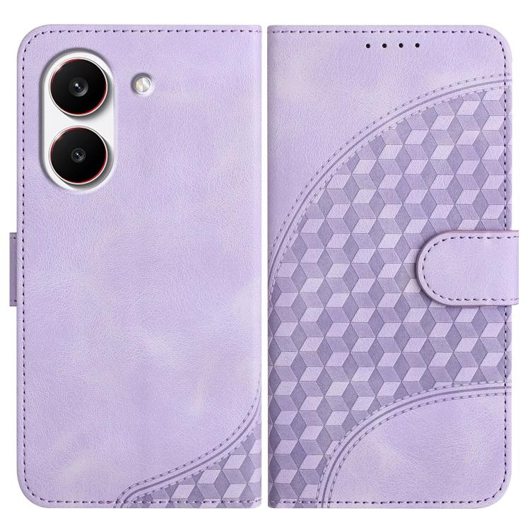 Elephant Head Embossed Phone Leather Case with Lanyard, For Redmi A7 Pro 171mm / Poco C85x 5G, For Redmi Turbo 5 Max / Poco X8 Pro Max, For Redmi Turbo 5 5G / Poco X8 Pro 5G, For Redmi Note 15 4G / 5G 164mm / Poco M8 5G                                 ...