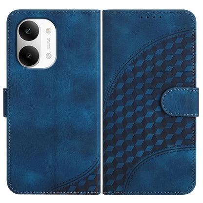 Elephant Head Embossed Phone Leather Case with Lanyard, For Redmi A7 Pro 171mm / Poco C85x 5G, For Redmi Turbo 5 Max / Poco X8 Pro Max, For Redmi Turbo 5 5G / Poco X8 Pro 5G, For Redmi Note 15 4G / 5G 164mm / Poco M8 5G                                 ...