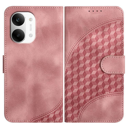 Elephant Head Embossed Phone Leather Case with Lanyard, For Redmi A7 Pro 171mm / Poco C85x 5G, For Redmi Turbo 5 Max / Poco X8 Pro Max, For Redmi Turbo 5 5G / Poco X8 Pro 5G, For Redmi Note 15 4G / 5G 164mm / Poco M8 5G                                 ...