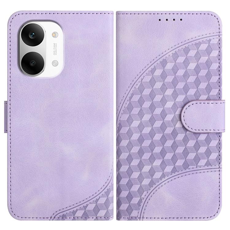 Elephant Head Embossed Phone Leather Case with Lanyard, For Redmi A7 Pro 171mm / Poco C85x 5G, For Redmi Turbo 5 Max / Poco X8 Pro Max, For Redmi Turbo 5 5G / Poco X8 Pro 5G, For Redmi Note 15 4G / 5G 164mm / Poco M8 5G                                 ...