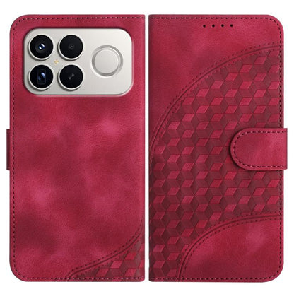 Elephant Head Embossed Phone Leather Case with Lanyard, For Redmi A7 Pro 171mm / Poco C85x 5G, For Redmi Turbo 5 Max / Poco X8 Pro Max, For Redmi Turbo 5 5G / Poco X8 Pro 5G, For Redmi Note 15 4G / 5G 164mm / Poco M8 5G                                 ...