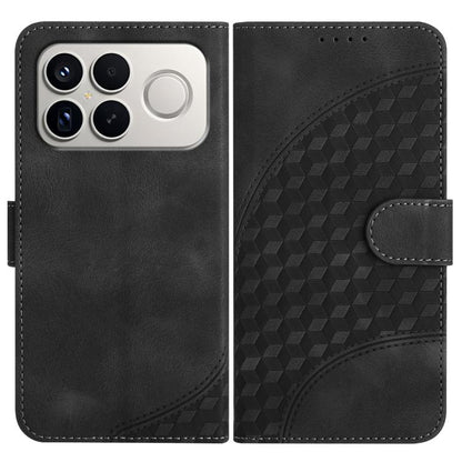 Elephant Head Embossed Phone Leather Case with Lanyard, For Redmi A7 Pro 171mm / Poco C85x 5G, For Redmi Turbo 5 Max / Poco X8 Pro Max, For Redmi Turbo 5 5G / Poco X8 Pro 5G, For Redmi Note 15 4G / 5G 164mm / Poco M8 5G                                 ...