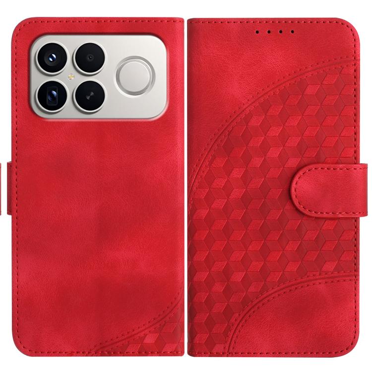 Elephant Head Embossed Phone Leather Case with Lanyard, For Redmi A7 Pro 171mm / Poco C85x 5G, For Redmi Turbo 5 Max / Poco X8 Pro Max, For Redmi Turbo 5 5G / Poco X8 Pro 5G, For Redmi Note 15 4G / 5G 164mm / Poco M8 5G                                 ...