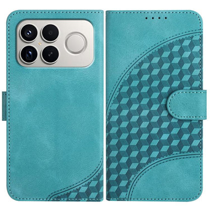 Elephant Head Embossed Phone Leather Case with Lanyard, For Redmi A7 Pro 171mm / Poco C85x 5G, For Redmi Turbo 5 Max / Poco X8 Pro Max, For Redmi Turbo 5 5G / Poco X8 Pro 5G, For Redmi Note 15 4G / 5G 164mm / Poco M8 5G                                 ...