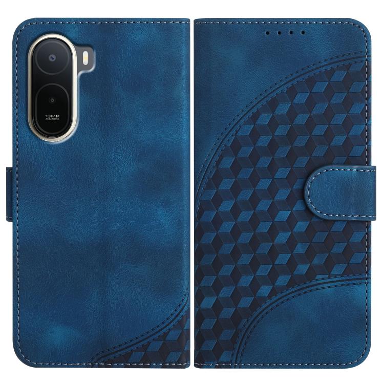Elephant Head Embossed Phone Leather Case with Lanyard, For Redmi A7 Pro 171mm / Poco C85x 5G, For Redmi Turbo 5 Max / Poco X8 Pro Max, For Redmi Turbo 5 5G / Poco X8 Pro 5G, For Redmi Note 15 4G / 5G 164mm / Poco M8 5G                                 ...