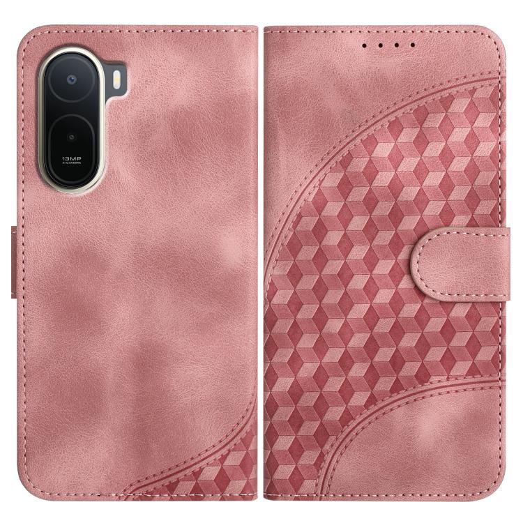 Elephant Head Embossed Phone Leather Case with Lanyard, For Redmi A7 Pro 171mm / Poco C85x 5G, For Redmi Turbo 5 Max / Poco X8 Pro Max, For Redmi Turbo 5 5G / Poco X8 Pro 5G, For Redmi Note 15 4G / 5G 164mm / Poco M8 5G                                 ...