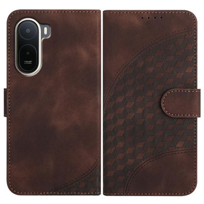 Elephant Head Embossed Phone Leather Case with Lanyard, For Redmi A7 Pro 171mm / Poco C85x 5G, For Redmi Turbo 5 Max / Poco X8 Pro Max, For Redmi Turbo 5 5G / Poco X8 Pro 5G, For Redmi Note 15 4G / 5G 164mm / Poco M8 5G                                 ...