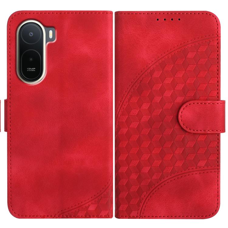 Elephant Head Embossed Phone Leather Case with Lanyard, For Redmi A7 Pro 171mm / Poco C85x 5G, For Redmi Turbo 5 Max / Poco X8 Pro Max, For Redmi Turbo 5 5G / Poco X8 Pro 5G, For Redmi Note 15 4G / 5G 164mm / Poco M8 5G                                 ...