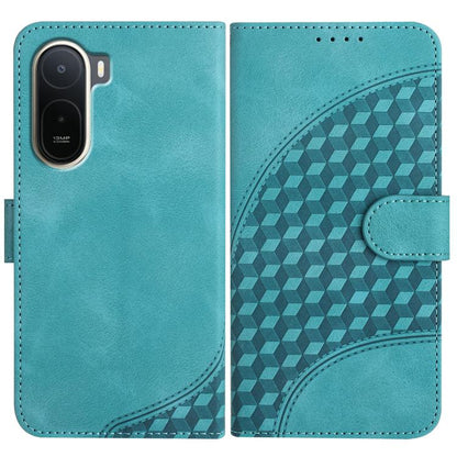 Elephant Head Embossed Phone Leather Case with Lanyard, For Redmi A7 Pro 171mm / Poco C85x 5G, For Redmi Turbo 5 Max / Poco X8 Pro Max, For Redmi Turbo 5 5G / Poco X8 Pro 5G, For Redmi Note 15 4G / 5G 164mm / Poco M8 5G                                 ...