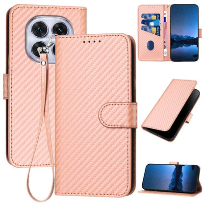 YX0070 Carbon Fiber Buckle Leather Phone Case with Lanyard, For Redmi Note 14 4G 164.84mm, For Redmi Turbo 4 / Poco X7 Pro, For Redmi Note 14 Pro 4G, For Redmi Note 14 4G 163.25mm, For Redmi Note 14 5G, For Redmi Note 14 Pro+ 5G, For Redmi Note 14 Pro ...