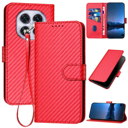 YX0070 Carbon Fiber Buckle Leather Phone Case with Lanyard, For Redmi Note 14 4G 164.84mm, For Redmi Turbo 4 / Poco X7 Pro, For Redmi Note 14 Pro 4G, For Redmi Note 14 4G 163.25mm, For Redmi Note 14 5G, For Redmi Note 14 Pro+ 5G, For Redmi Note 14 Pro ...