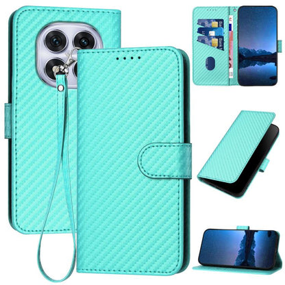 YX0070 Carbon Fiber Buckle Leather Phone Case with Lanyard, For Redmi Note 14 4G 164.84mm, For Redmi Turbo 4 / Poco X7 Pro, For Redmi Note 14 Pro 4G, For Redmi Note 14 4G 163.25mm, For Redmi Note 14 5G, For Redmi Note 14 Pro+ 5G, For Redmi Note 14 Pro ...