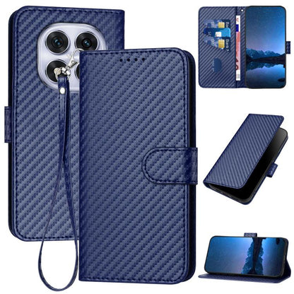 YX0070 Carbon Fiber Buckle Leather Phone Case with Lanyard, For Redmi Note 14 4G 164.84mm, For Redmi Turbo 4 / Poco X7 Pro, For Redmi Note 14 Pro 4G, For Redmi Note 14 4G 163.25mm, For Redmi Note 14 5G, For Redmi Note 14 Pro+ 5G, For Redmi Note 14 Pro ...